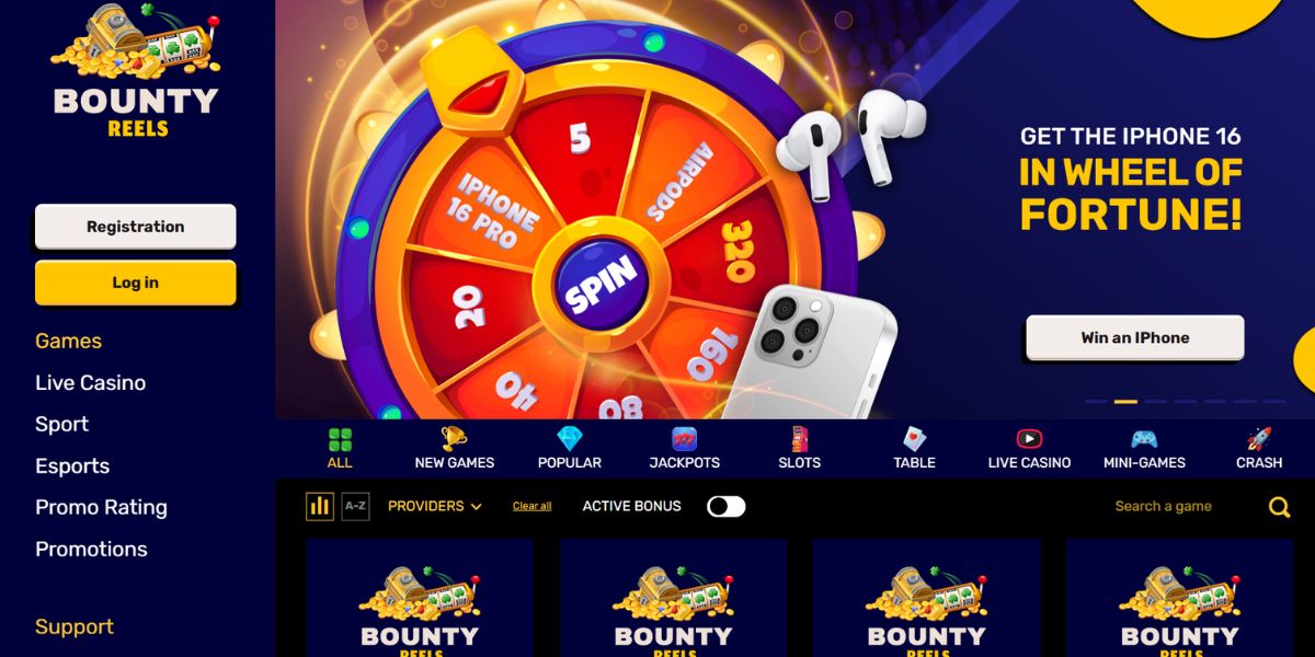 Bounty Reels Casino